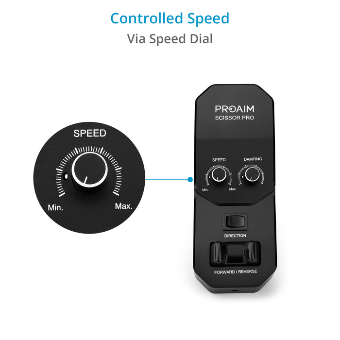 Proaim Upgraded Controller Kit for Powermatic Scissor Jib — Proaim.ca