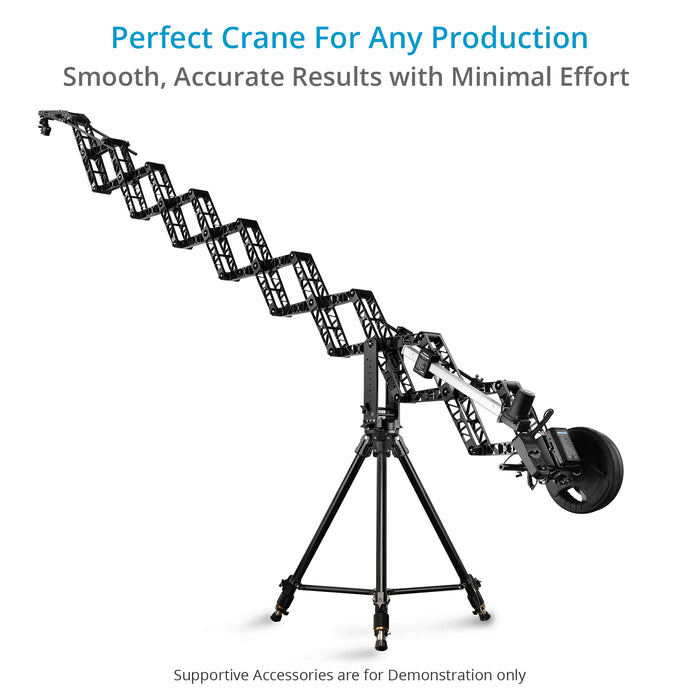Proaim Powermatic Scissor Pro 17ft Telescopic Camera Jib Crane w New Remote Controller (Dampening & Speed Control)