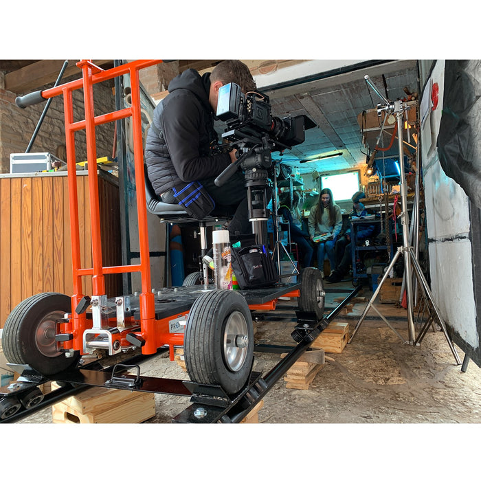 Proaim Quad Super Film Camera Doorway Dolly | Rear-Wheel Steering