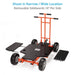 Proaim Quad-4 Pro Film Camera Doorway Dolly | All-Wheel Steering