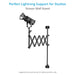 Proaim Scissor Wall Stand for Lights & Studio Photography