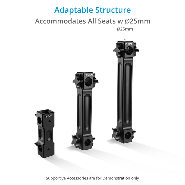 Proaim Combined Seat Arm 30cm/12” for Round Seat & Camera Doorway Dolly