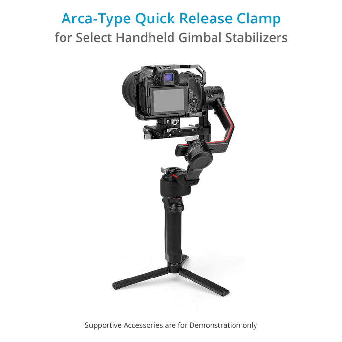 Proaim SnapRig Arca-Type Quick Release Clamp for DJI RS/RSC & ZHIYUN CRANE 2S/WEEBILL-S Series Camera Gimbal