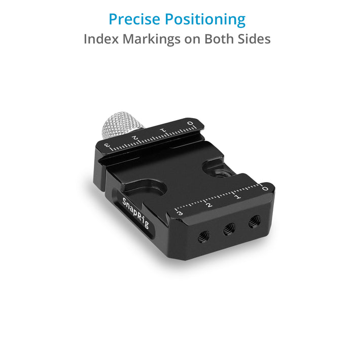 Proaim SnapRig Arca-Type Quick Release Clamp for DJI RS/RSC & ZHIYUN CRANE 2S/WEEBILL-S Series Camera Gimbal