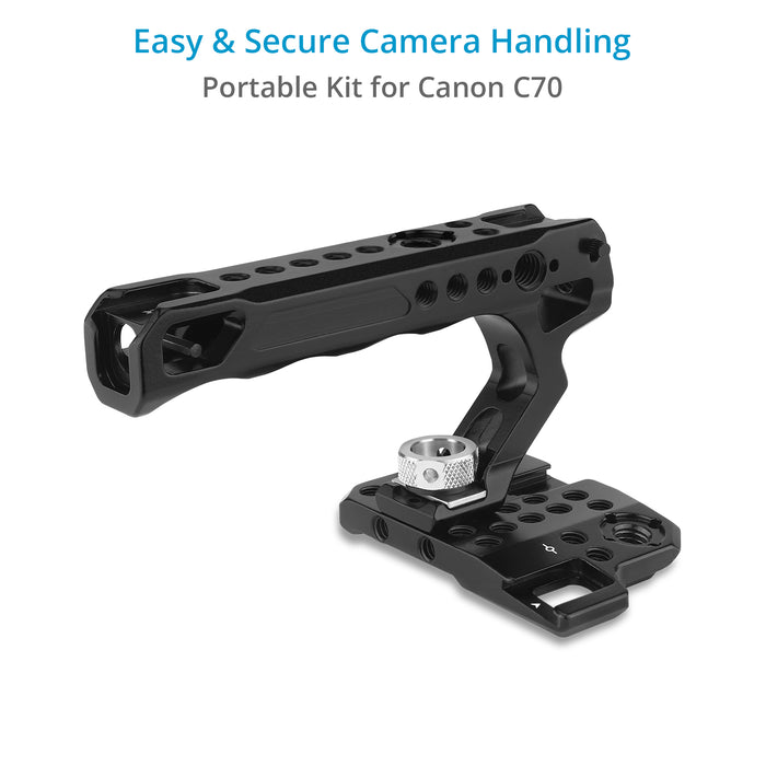 Proaim SnapRig Camera Kit for Canon C70 | Handle, Top Plate, Baseplate. CA238.