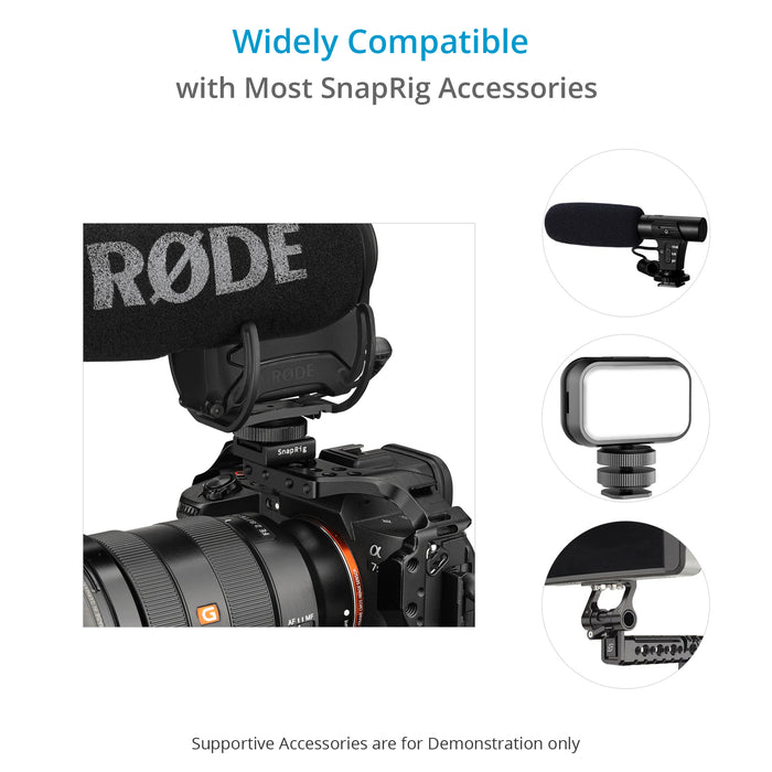 Proaim SnapRig 2 x Cold Shoe Mount Adapter for Camera & Rigs. CS225