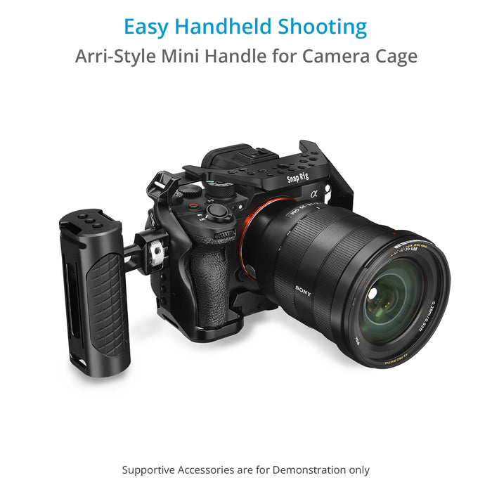 Proaim SnapRig Mini Side Handle (ARRI-2 pin Mount) for Camera Cage Rigs. ASHM247
