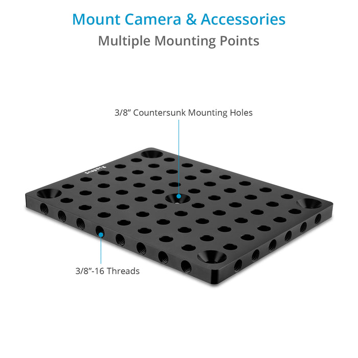 Proaim SnapRig Mounting Cheese Plate (Medium 8.14 x 6.41") for Camera Rigs. CP236.