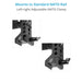 Proaim SnapRig QR NATO Top Handle NTH-02 | Rubber Grip - B Stock