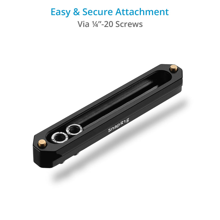 Proaim SnapRig Safety NATO Rail (Quick Release) for Camera Cage & Rigs.