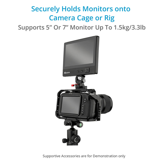 Proaim SnapRig Swivel/ Tilt Monitor holder with NATO Mount. NMH221