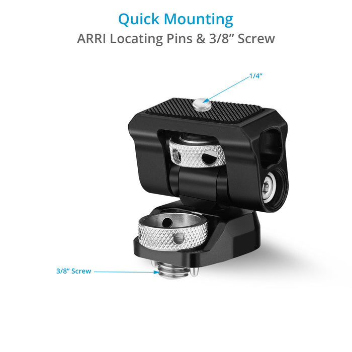Proaim SnapRig Swivel & Tilt Monitor Mount with ARRI-Style Mount. MH278