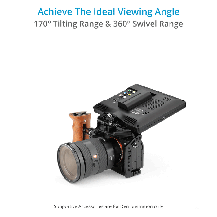 Proaim SnapRig Swivel & Tilt Monitor Mount with ARRI-Style Mount. MH278