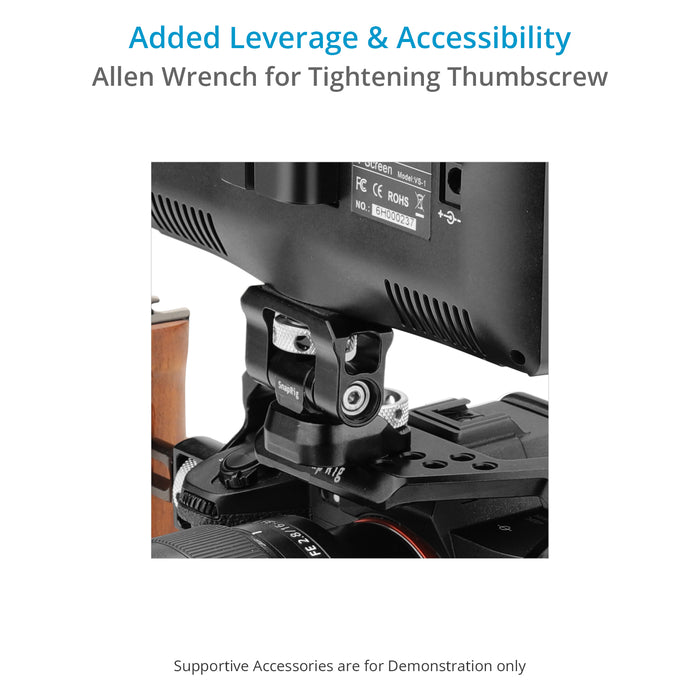 Proaim SnapRig Swivel & Tilt Monitor Mount with ARRI-Style Mount. MH278
