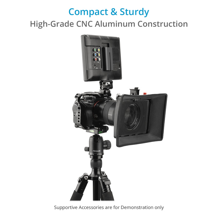 Proaim SnapRig Swivel & Tilt Monitor Mount with ARRI-Style Mount. MH278