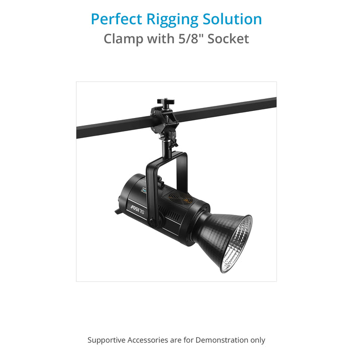 Proaim Snaprig Universal Clamp with 5/8" Socket | Fits 60mm Speed Rails/Scaffold Tubes