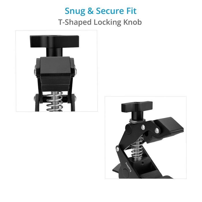 Proaim Snaprig Universal Clamp with 5/8" Socket | Fits 60mm Speed Rails/Scaffold Tubes
