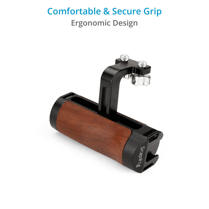 Proaim Snaprig Wood Mini Side Handle (1/4”-20 Screw Mount) WSH-04