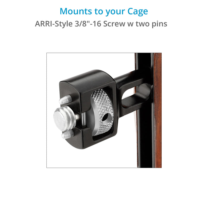 Proaim Snaprig Wood Mini Side Handle (ARRI-Style Mount) WSH-03