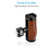 Proaim Snaprig Wood Mini Side Handle (ARRI-Style Mount) WSH-03