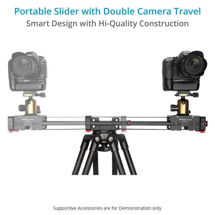 Proaim Spark Dual-Length Slider for DSLR Video Camera | 13” 17”