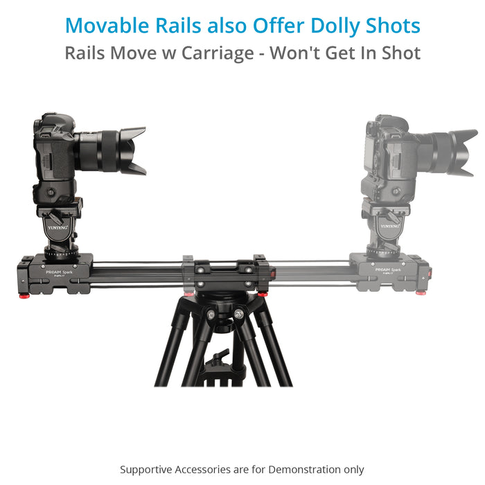 Proaim Spark Dual-Length Slider for DSLR Video Camera | 13” 17”