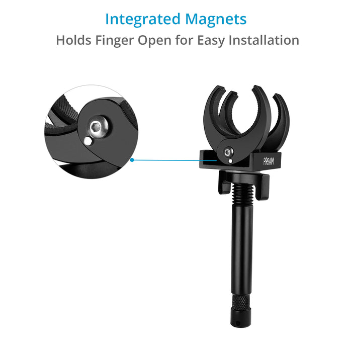 Proaim Tube Clamp with 5/8" Baby Pin for Tubular Lighting Fixtures