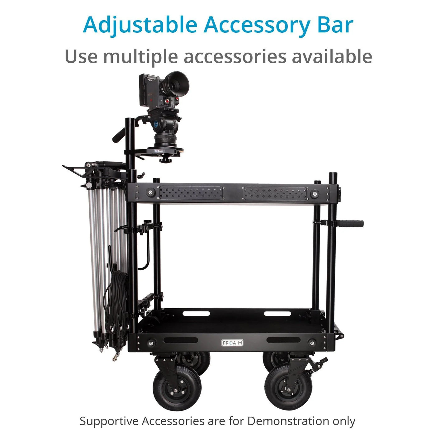 Victor V1.1 Video Production Camera Cart | Proaim — Proaim.ca