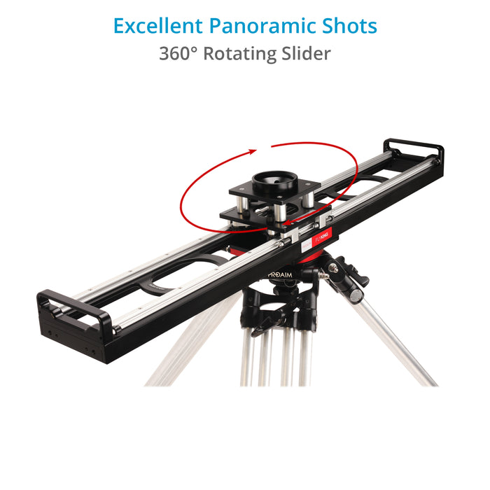 Proaim Flyking Precision Camera Slider (100mm Bowl) + Flight Case