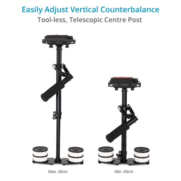 Flycam 3000 Handheld Stabilizer with Arm Brace for DSLR Video Camera