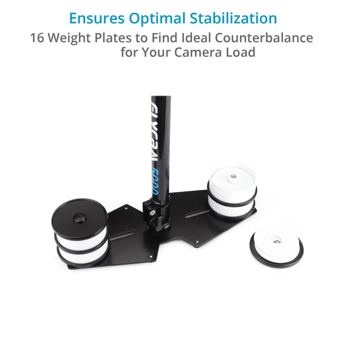 Flycam 5000 Handheld Stabilizer & Arm Brace for DSLR Video Camera