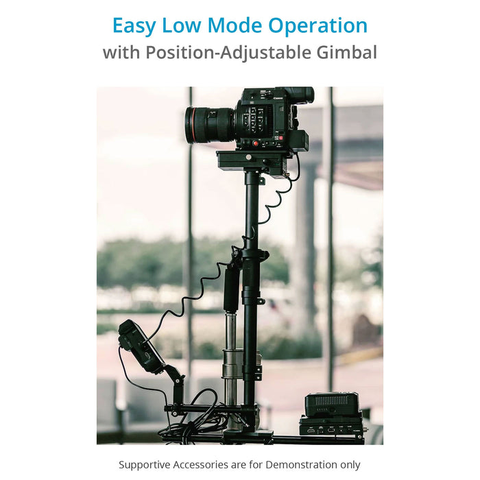 Flycam Zest Pro Video Camera Stabilizer with Power Connections | V-Mount