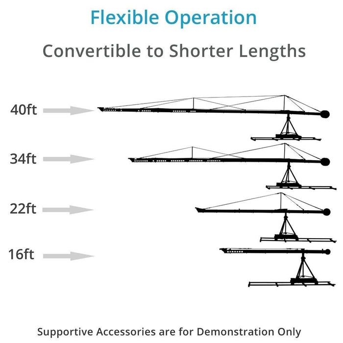 Proaim 40ft NILE Camera Crane Package