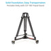 Proaim 7' Wave-2 Jib Crane, Dolly Stand for Camera / Gimbals / Pan Tilt Heads